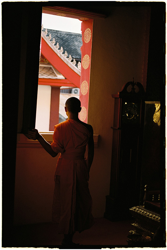 moine à Luang Prabang
