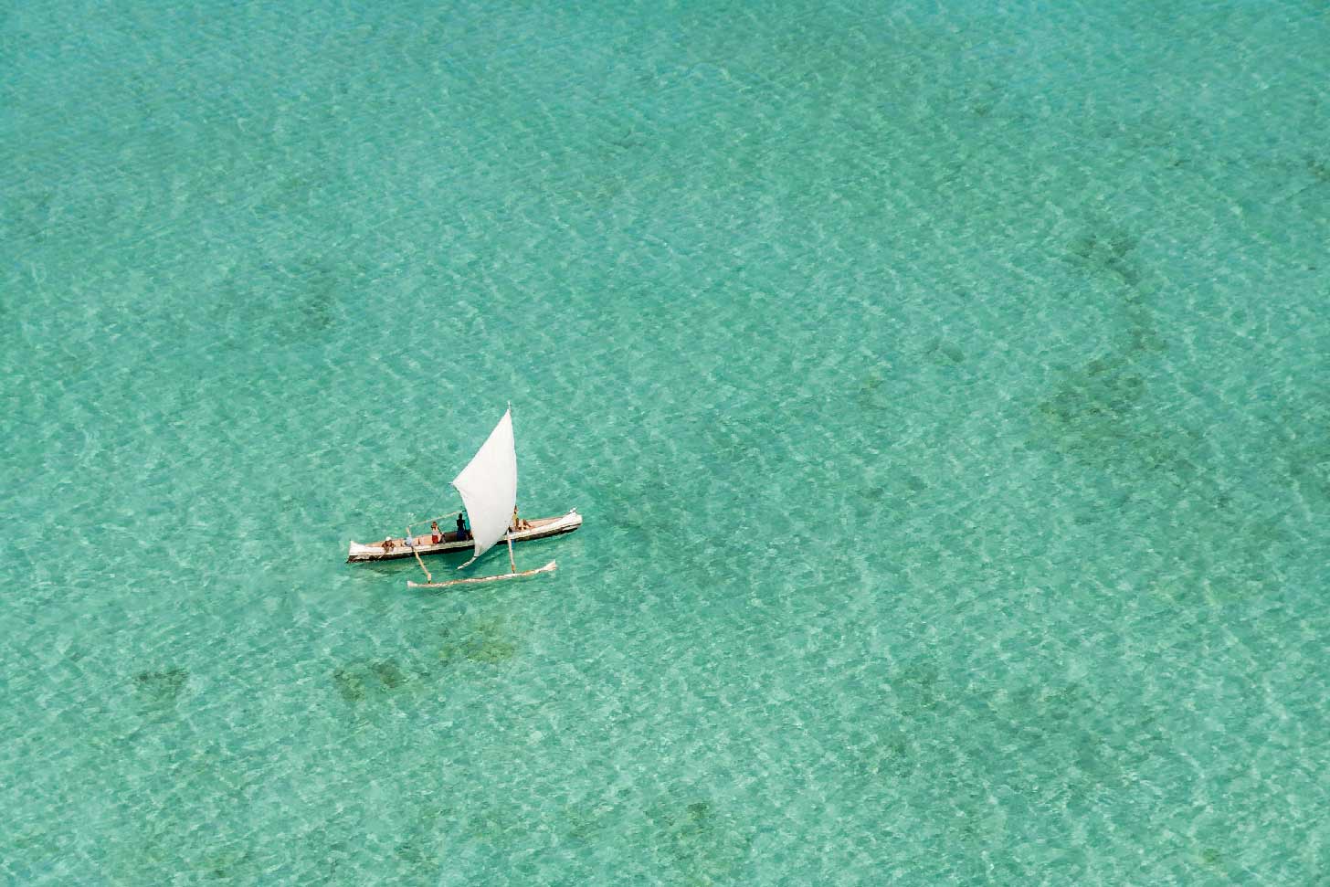 Bateau à Nosy Fanihy