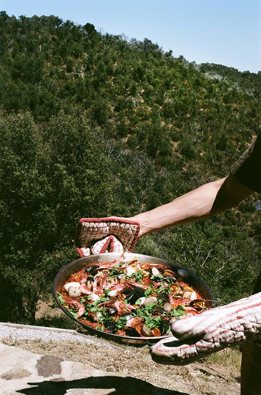 Paella en Espagne