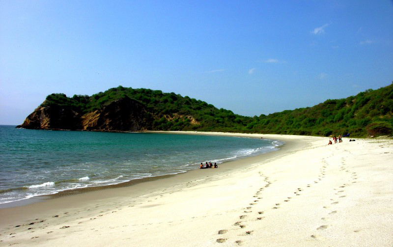 Plage en Equateur