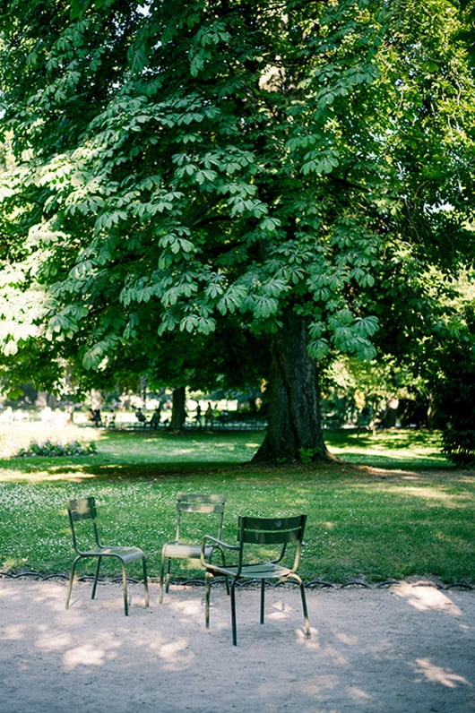 Parc dans Paris