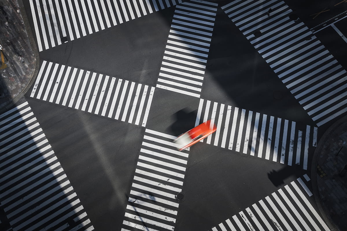 Passage piéton à Shibuya