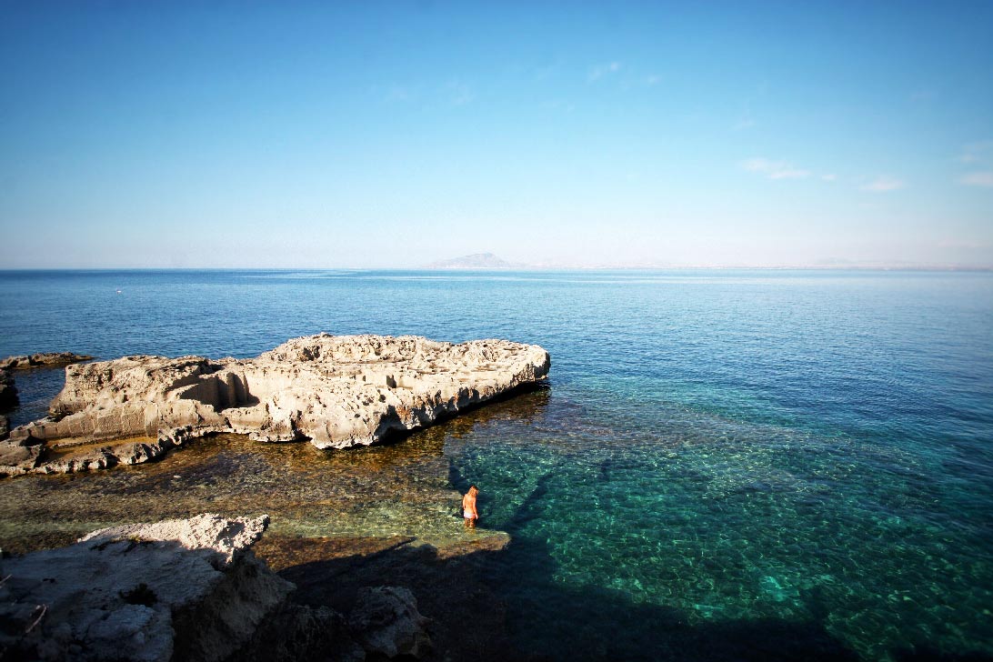 baignade à La Maddalena