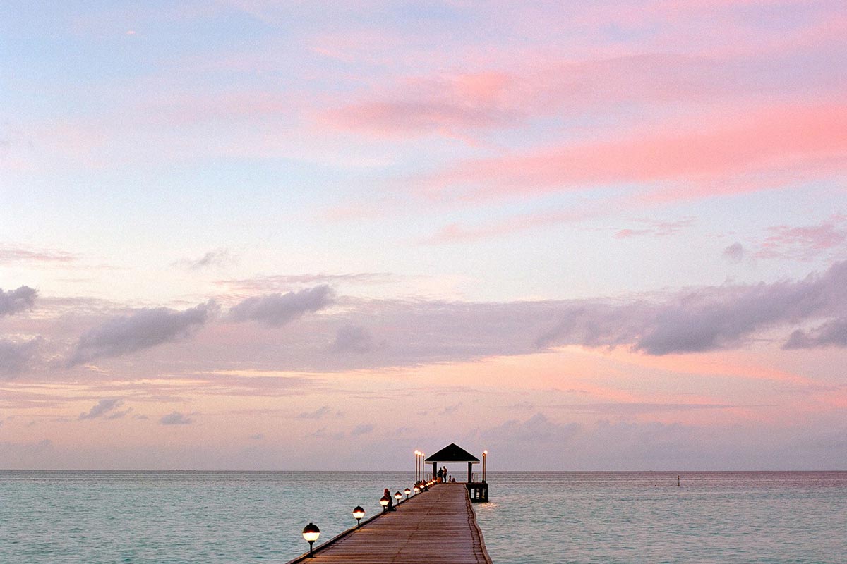 plage des Maldives