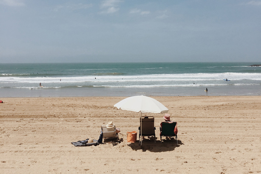 plage de la Côte des Basques