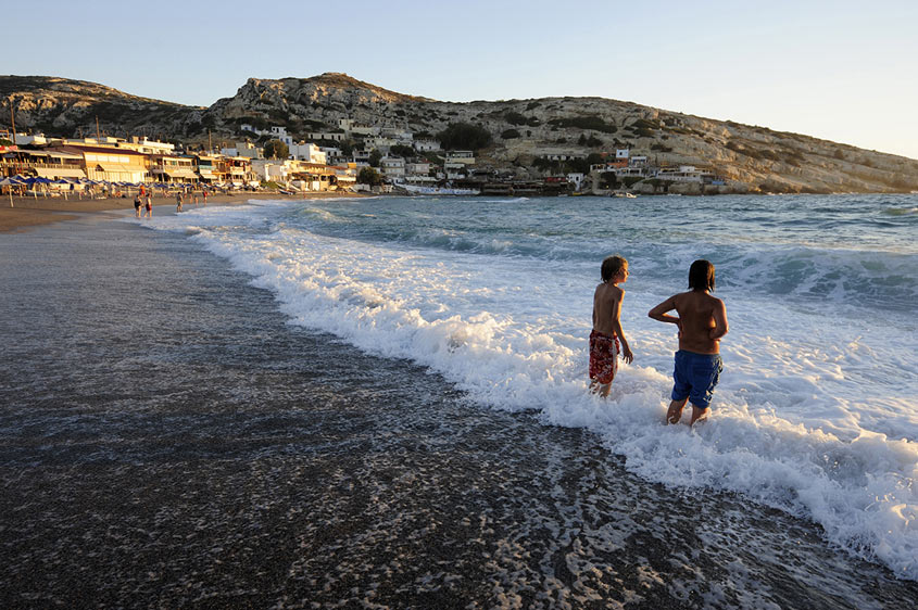 plage de Matala