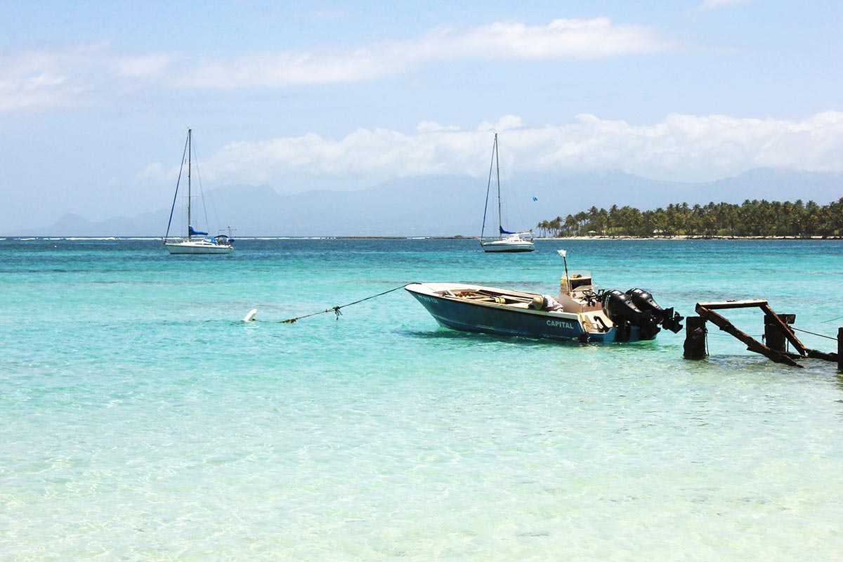 bateau en Guadeloupe