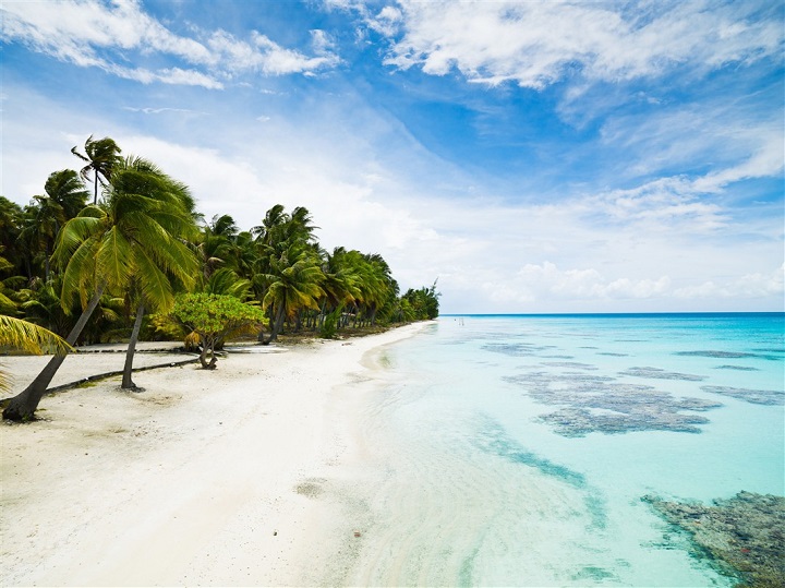 Plage de Polynésie