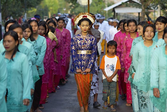 Procession en Indonésie
