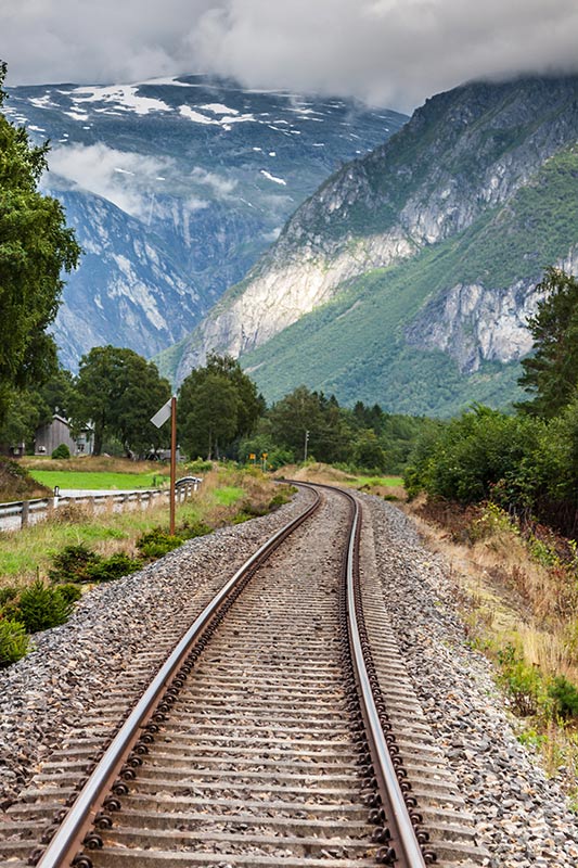 chemin de fer en Norvège