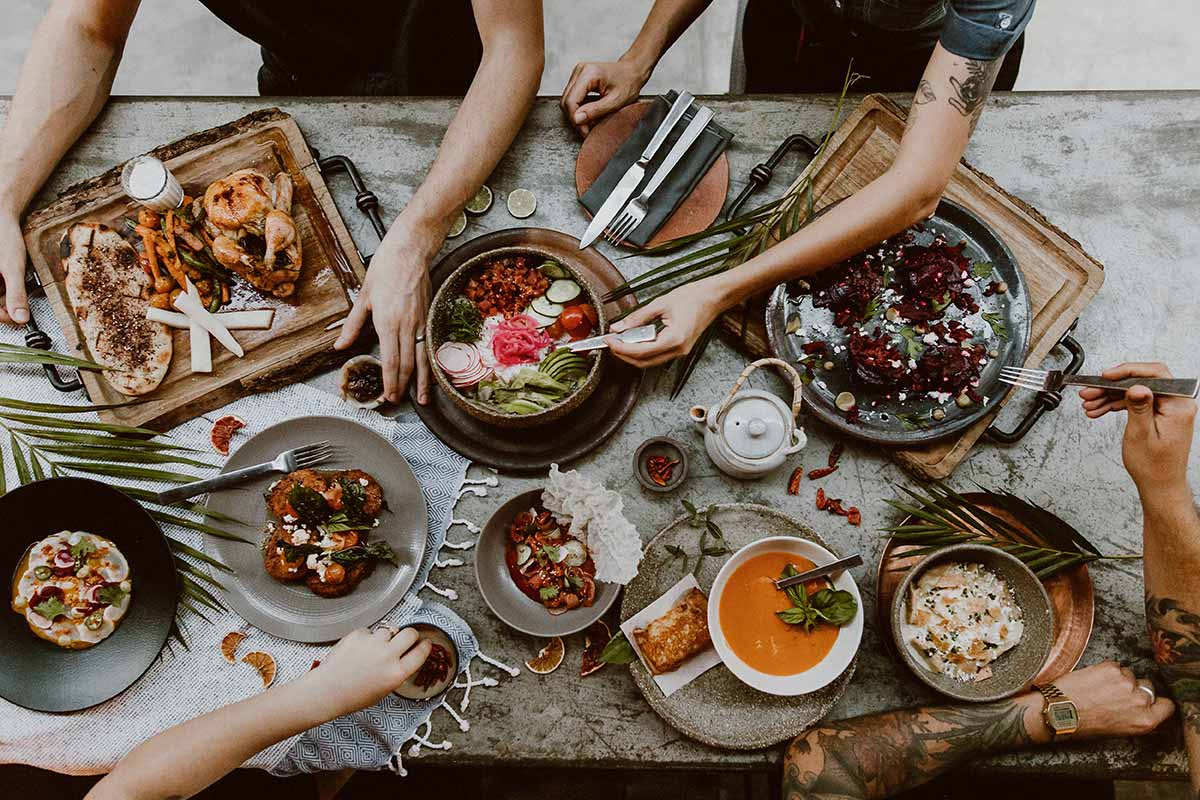 repas en Basse Californie