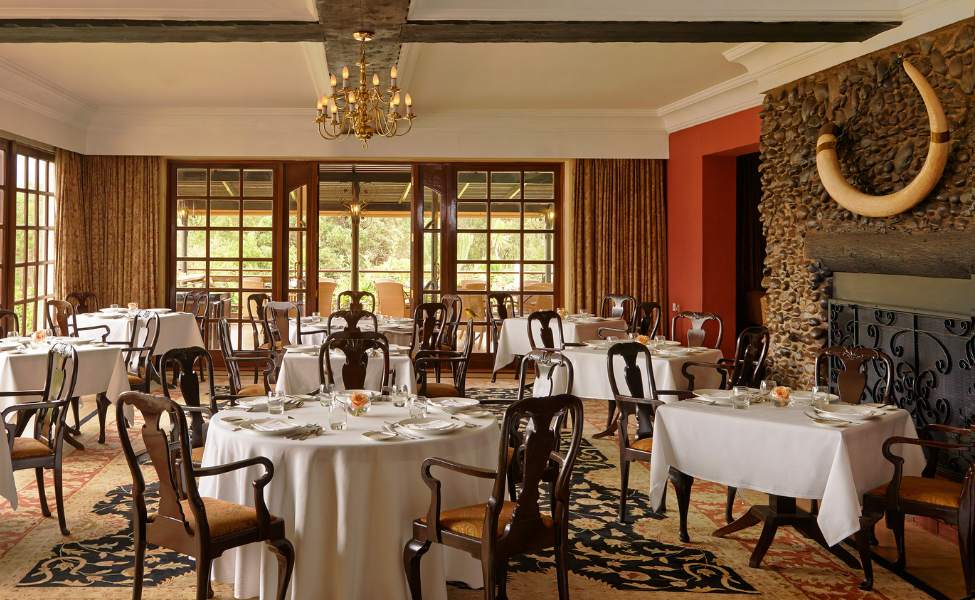 Restaurant Fairmont Mount Kenya Safari Club