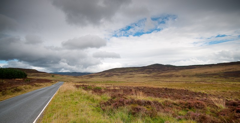 route en Ecosse