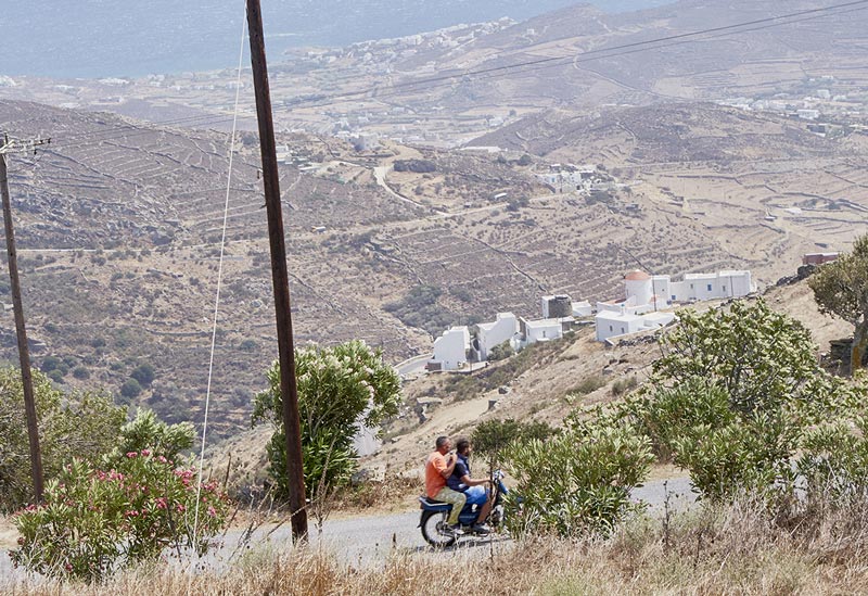 Route de Tinos