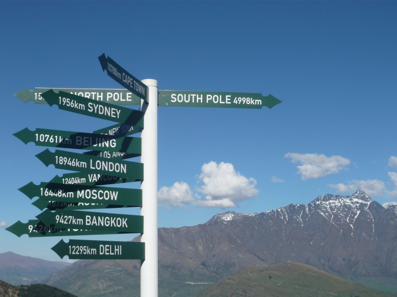 Panneau de signalisation Nouvelle-Zélande