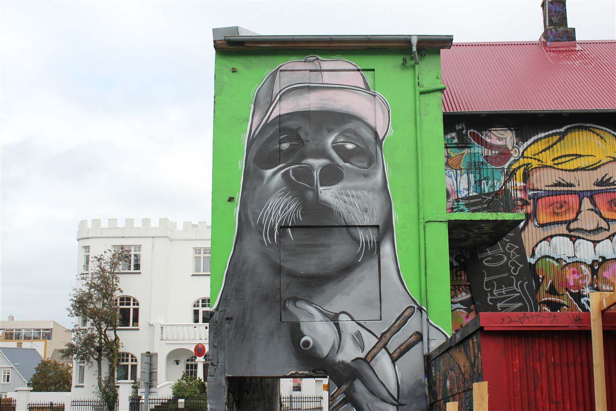 street art à Reykjavik