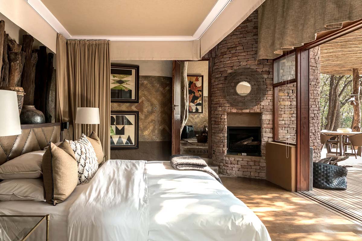 chambre de Singita Pamushana