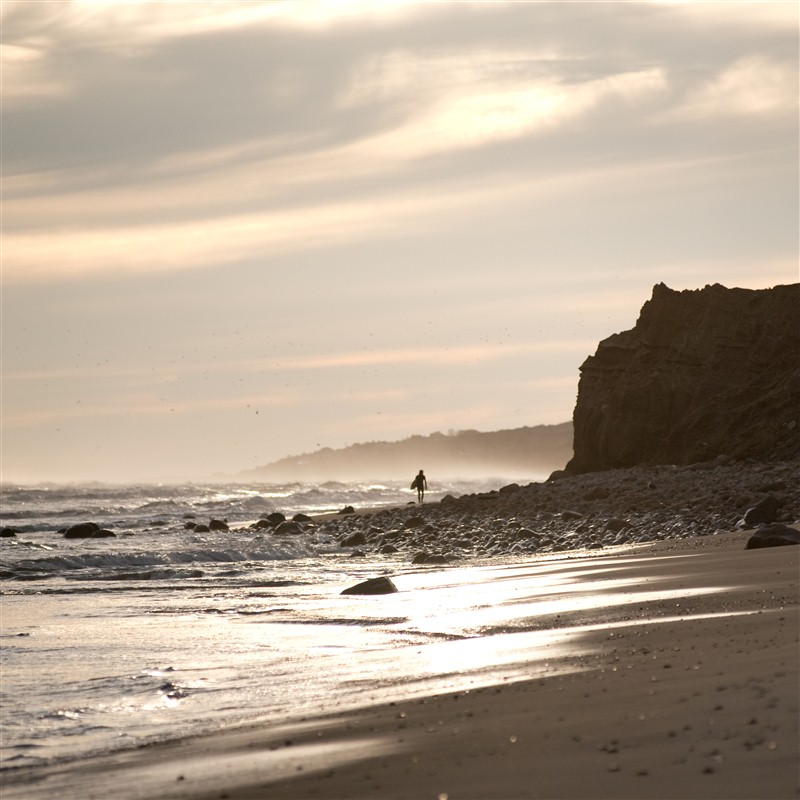 Surf dans la région des Hampton