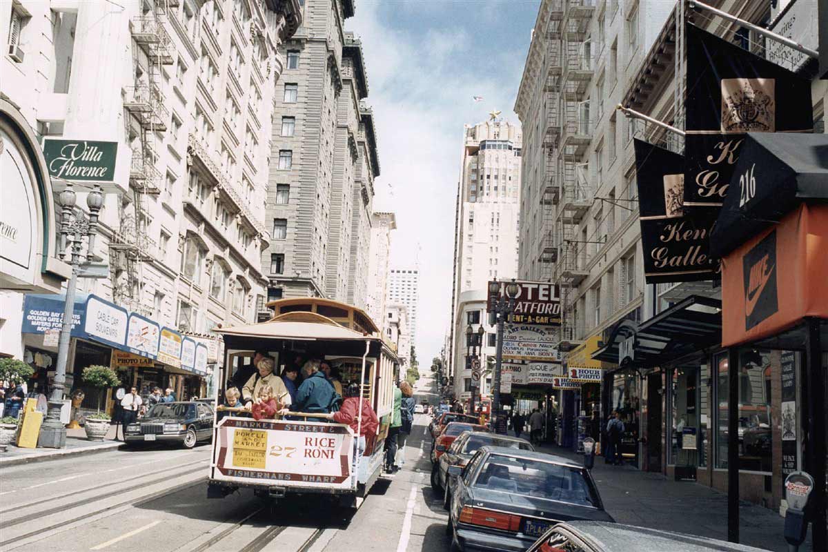 Tramway à San Francisco