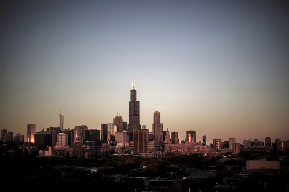 Vue panoramique de Chicago
