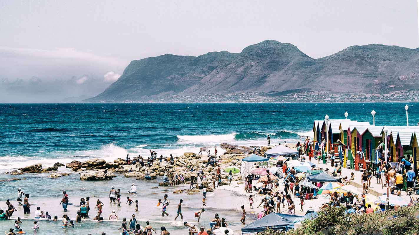 plage de Cape Town