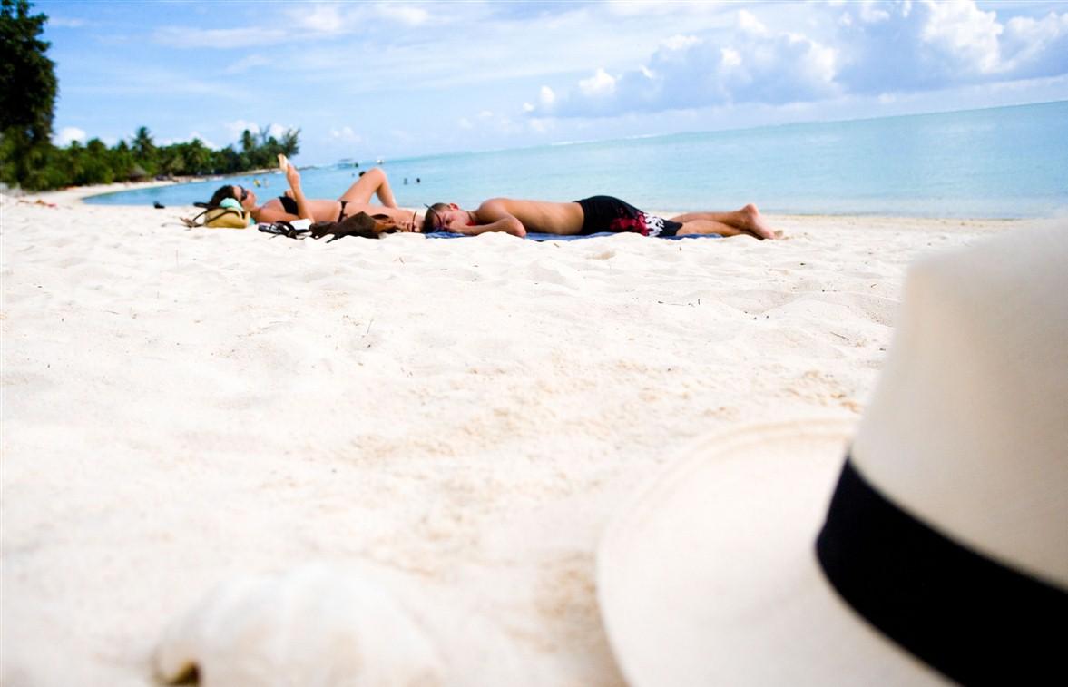 polynésie française plage